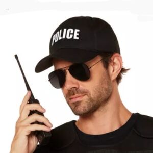 🆕 Spirit Halloween Police Hat, New